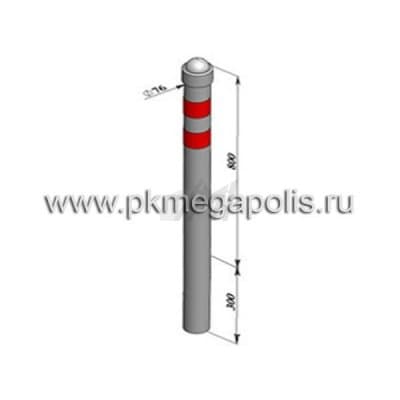 купить столбик парковочный бетонируемый АБ-76/1080 в Ногинске